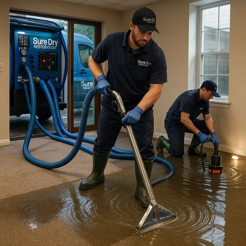 Water Extraction and Removal process in Petersburg, WV